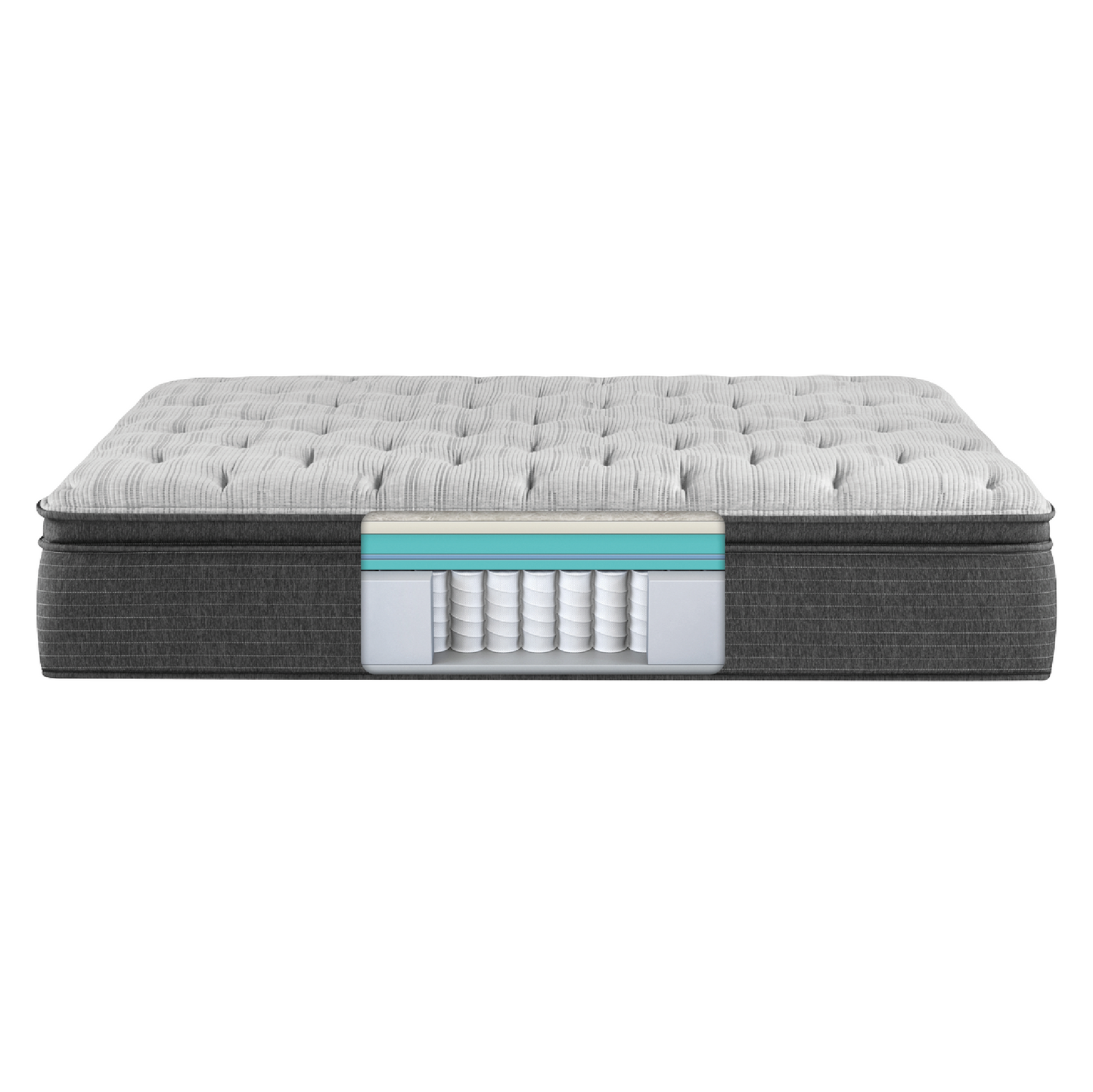 Colchon Beautyrest Select | Pillow Top | 12" de altura | Medio Firme | Resorte Independiente de 8 pulgadas