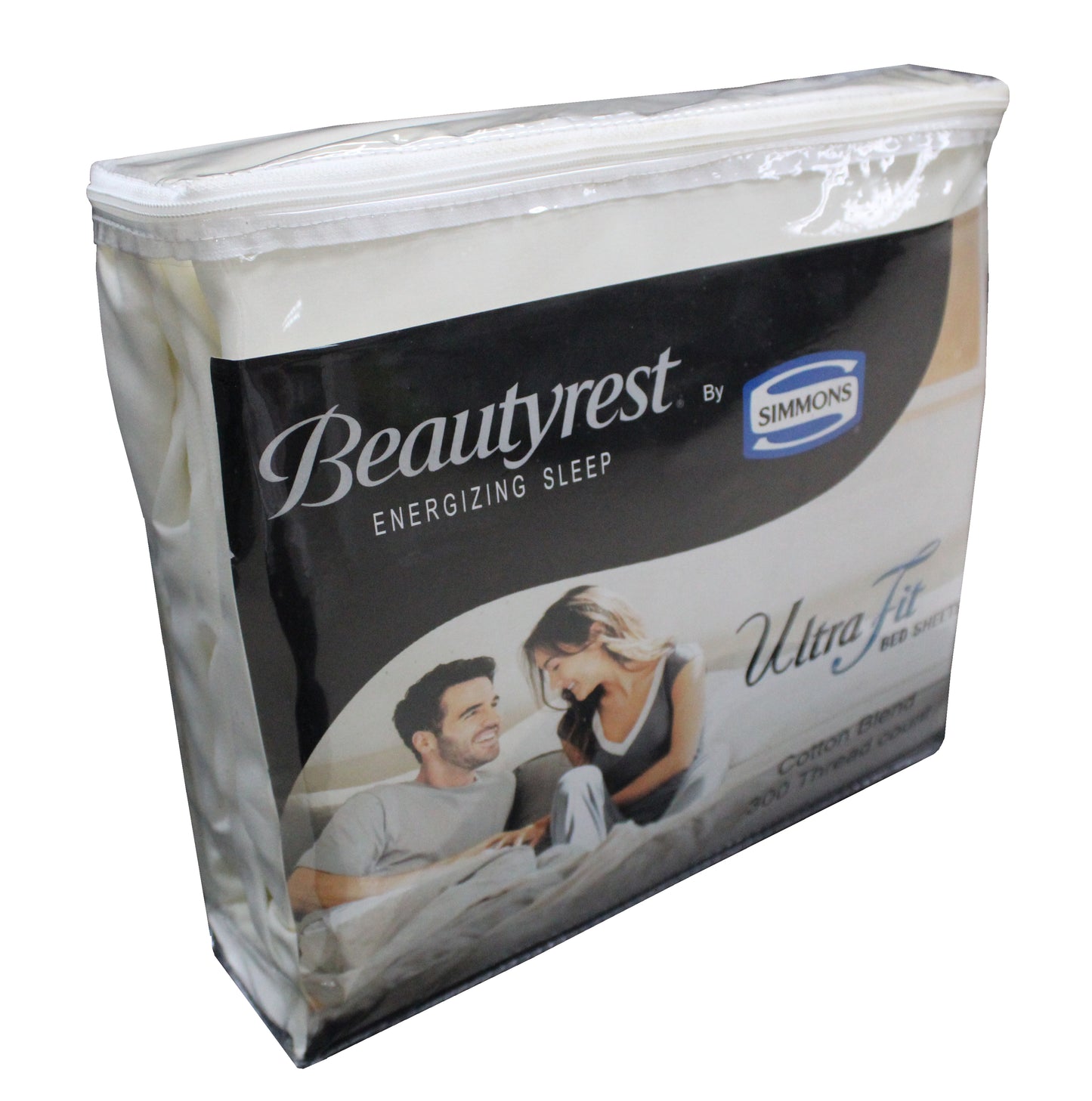 Simmons Bed Sheets UltraFit White- Sabana