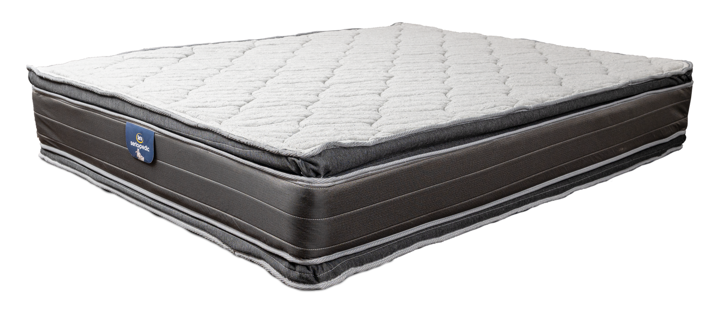 Colchón marca Serta Sertapedic modelo Marion Pillowtop | 13" de altura | Resortes Bonnell | Garantía limitada 3 años en resortes