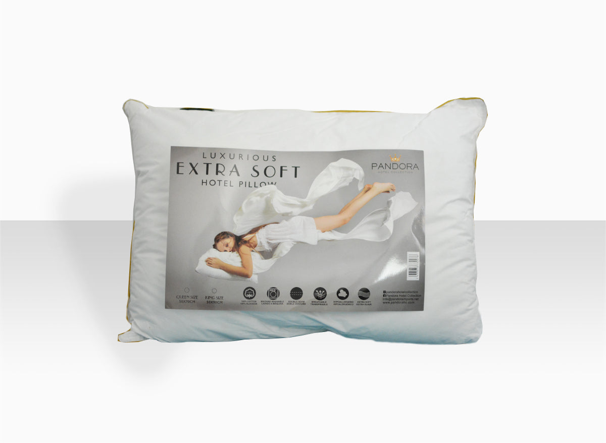 Almohada marca Pandora modelo Hotel Collection Down Alternative Extra Suave