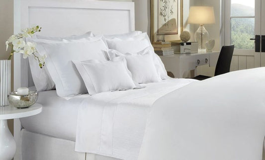 Chris Percale Sheet Set Queen Size White 100% Cotton 400 Thread Coun - Juego de sábanas Chris Percale tamaño Queen blanco 100% algodón 400 hilos.